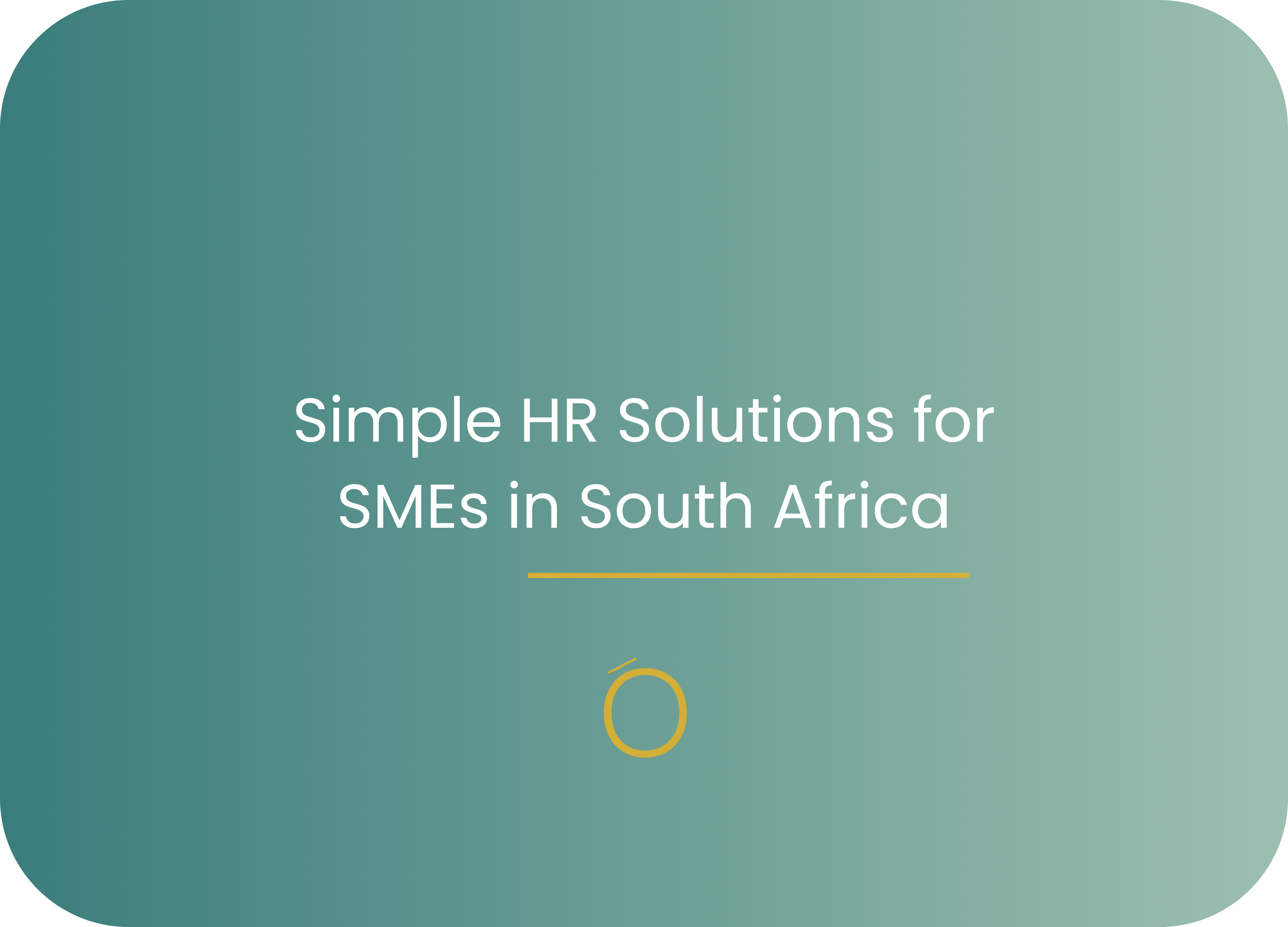 Simple HR Solutions for SMEs in South Africa- www.hohr.co.za