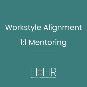 Workstyle Alignment 1:1 Mentoring – HOHR